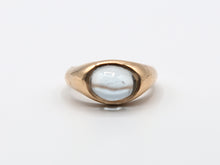 Load image into Gallery viewer, Aquamarine Signet Ring