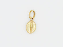 Load image into Gallery viewer, 14K Yellow Gold Coffee Bean Charm