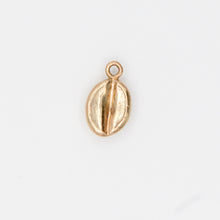 Load image into Gallery viewer, 14K Yellow Gold Coffee Bean Charm