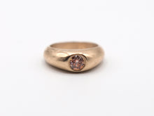 Load image into Gallery viewer, Orange Diamond Signet Ring