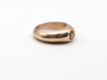 Load image into Gallery viewer, Orange Diamond Signet Ring