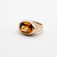 Load image into Gallery viewer, Citrine Signet Ring