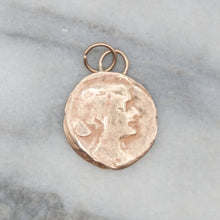 Load image into Gallery viewer, Cleopatra Coin Reproduction Charm