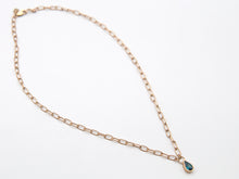 Load image into Gallery viewer, Blue Diamond Roma Necklace