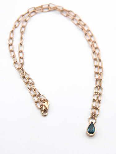 Blue Diamond Roma Necklace