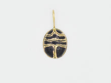 Load image into Gallery viewer, Enameled Scarab Charm