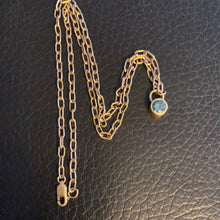 Load image into Gallery viewer, Blue diamond Roma Necklace