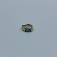 Load image into Gallery viewer, Rose Cut Tourmaline Signet