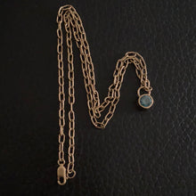 Load image into Gallery viewer, Blue diamond Roma Necklace