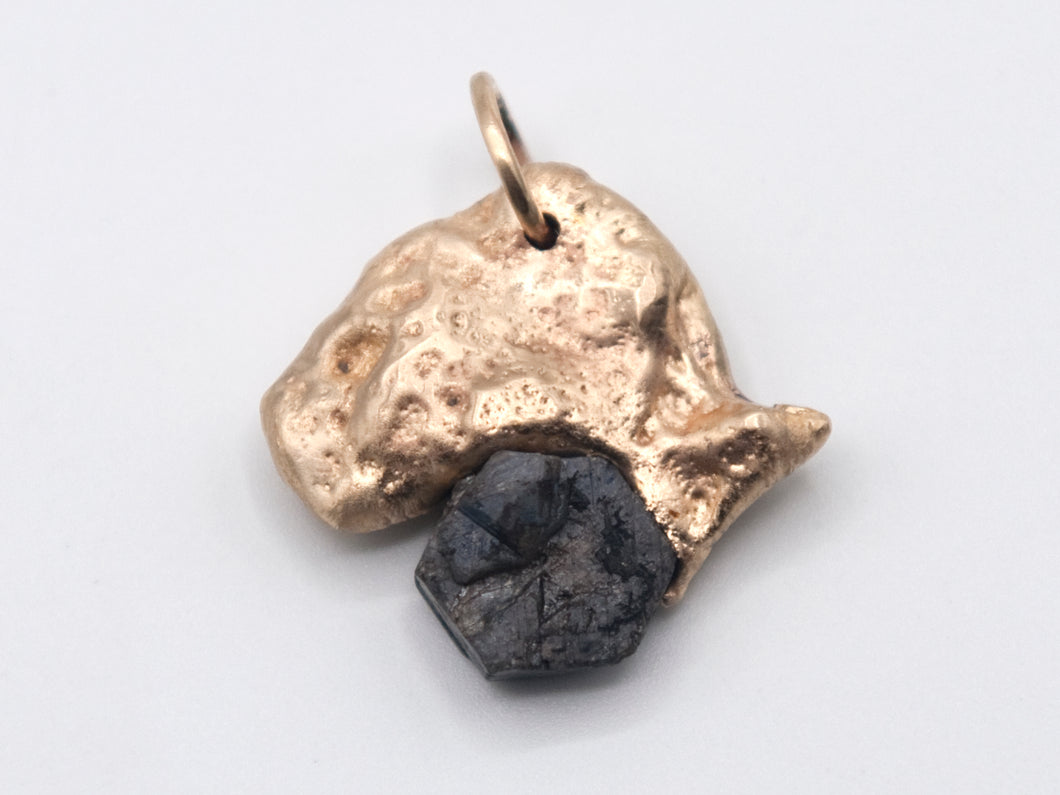 Small Lump with Sapphire Crystal